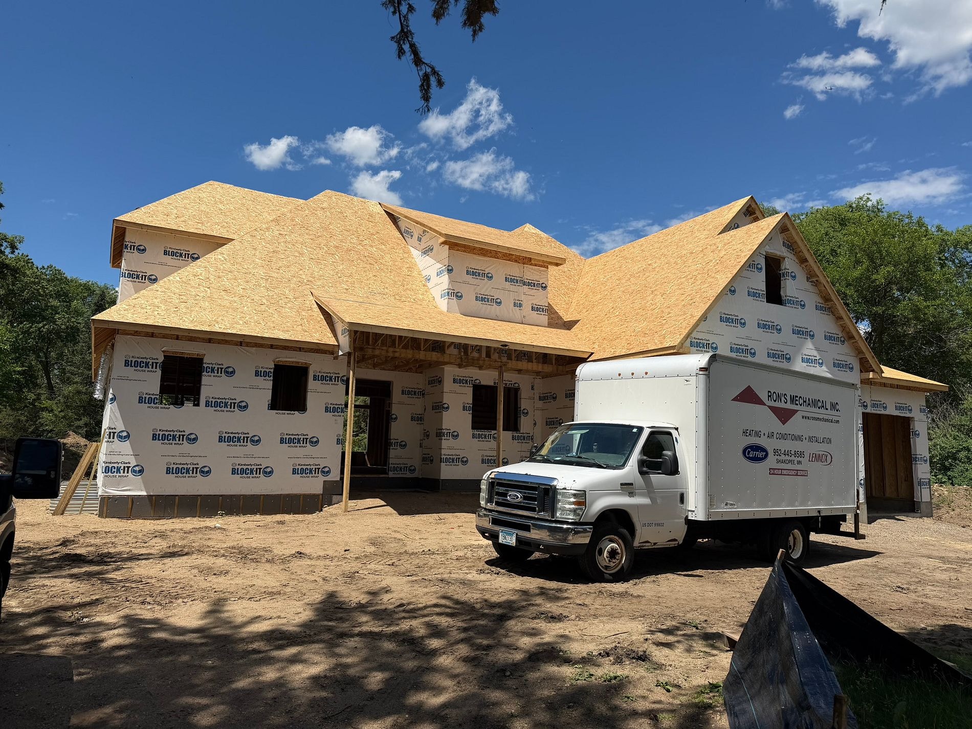 New Construction — House Wrap