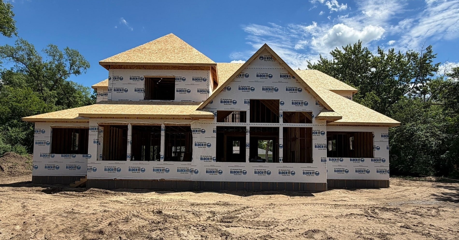 New Construction — House Wrap