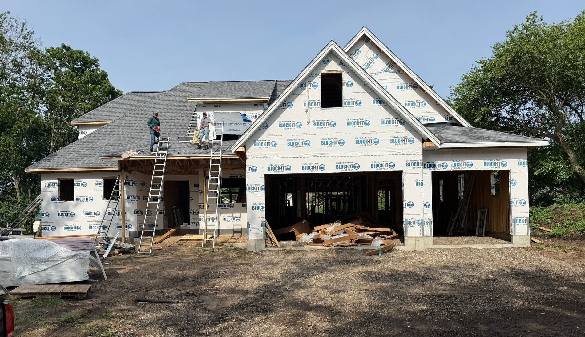 New Construction — Roofing