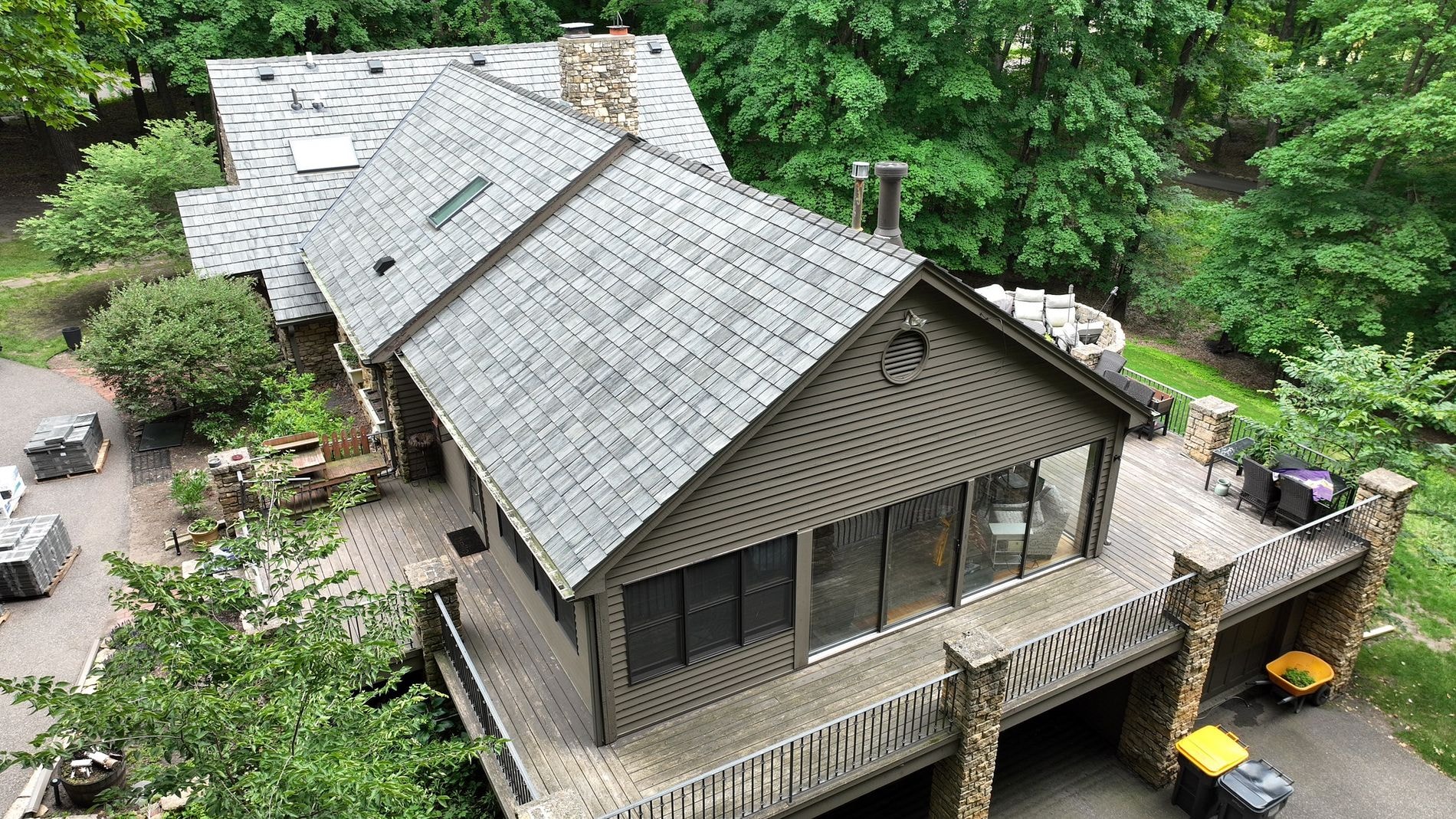 After Photo - Brava Cedar Shake Canyon Grey