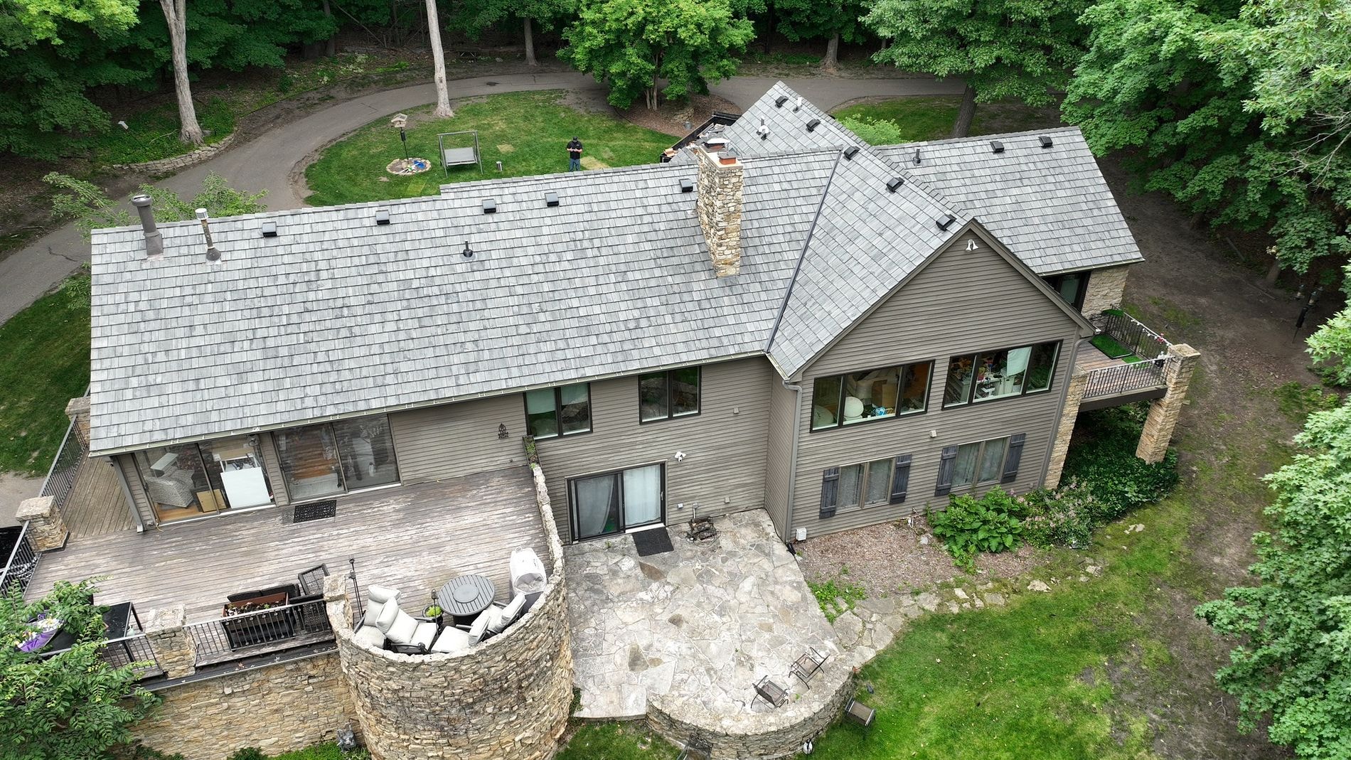 After Photo - Brava Cedar Shake Canyon Grey